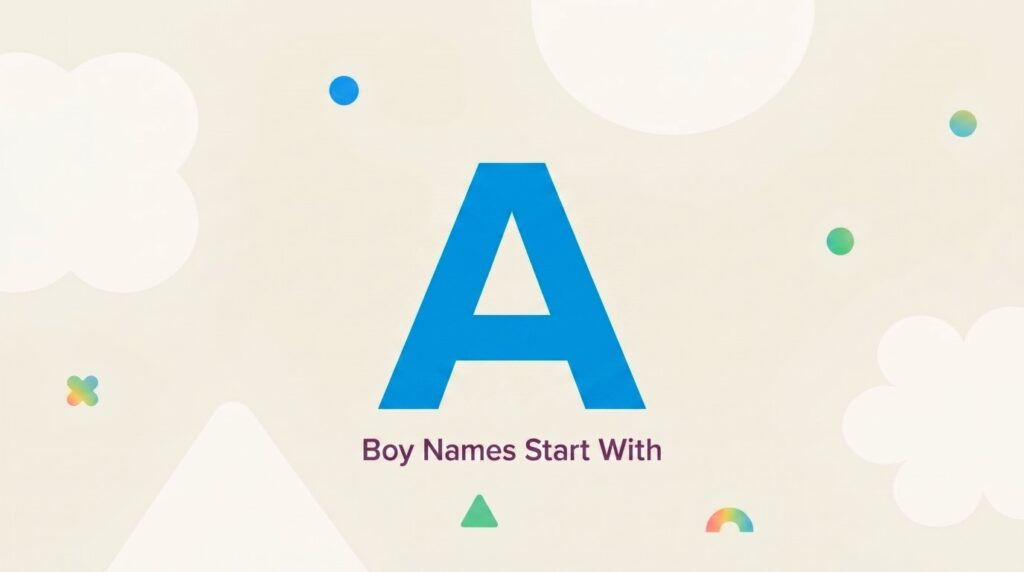boy name start with a